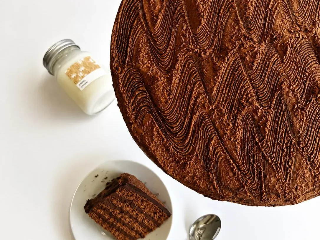 Gâteau truffe au chocolat et crème ganache, Abelinha Feliz, Setúbal