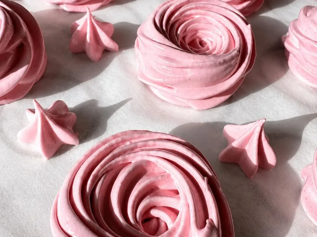 Zefir artisanal rose en spirales, Abelinha Feliz, Setúbal